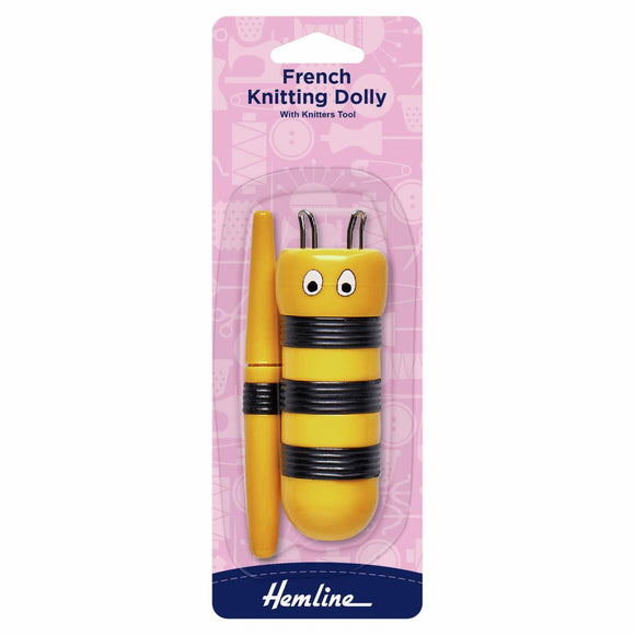 Hemline Bee French Knitting Dolly