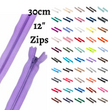 YKK - Nylon Closed End - 30cm 12" Zips