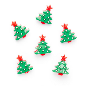 Christmas Buttons - 5 Per Selection