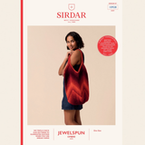 Sirdar Jewelspun Ombre Aran Crochet Pattern – 10928 Tote Bag