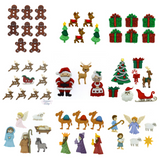 Dress It up Novelty 3D button Embellishments for crafting and sewing - Holiday Collection