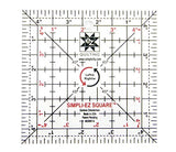 EZ Quilting Quilters Craft Patchwork Square Rectangle Ruler Triangle 51 Template