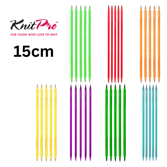 Trendz: Knitting Pins: Double-Ended: Set of Five: 15cm