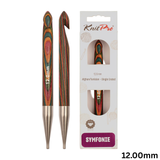KnitPro Symfonie2 Tunisian Crochet Hook Interchangeable 15cm: All Sizes