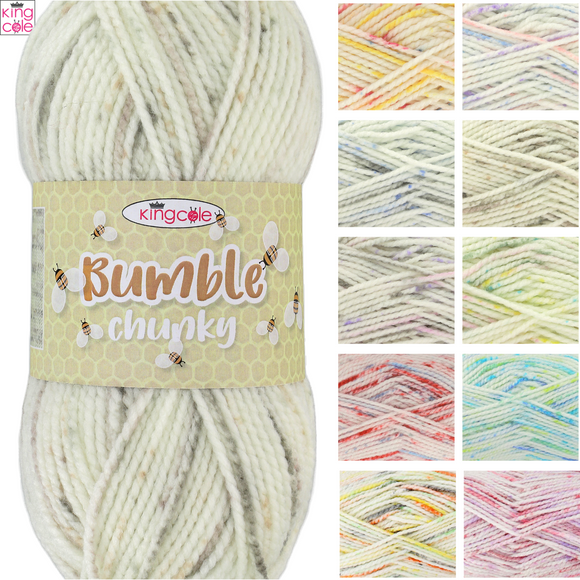 King Cole Bumble Chunky 100g - All Colours 