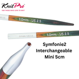 KnitPro Symfonie2 Circular Interchangeable Needles 5cm: All Sizes 
