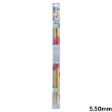 Pony Knitting Pins: Single-Ended: Hand Coloured: Flair 35cm