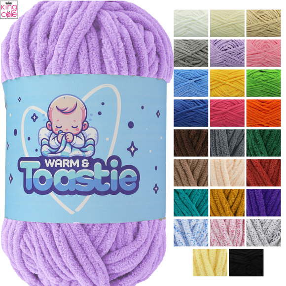 King Cole Toastie 200g - Yarn All Colours 