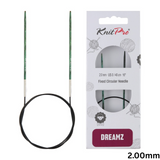KnitPro Dreamz Fixed Circular Needles 25cm : All Sizes