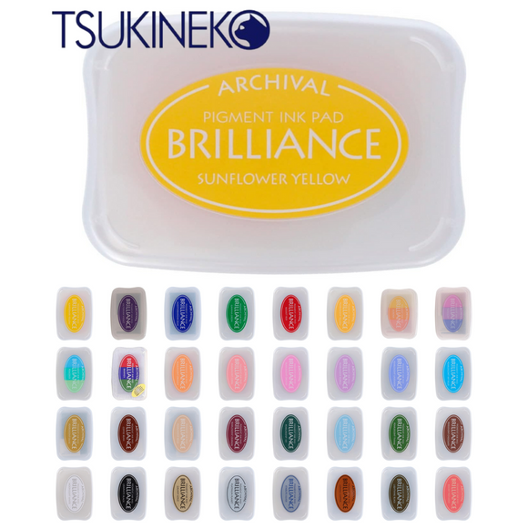 Tsukineko Brilliance Ink Pads - All Colours