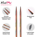 KnitPro Symfonie2 Single-Ended Needles 35cm: All Sizes