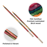 KnitPro Symfonie2 Circular Interchangeable Needles 13cm: All Sizes 