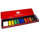 Major Brushes Block Artist Watercolour Sets - 4 Sizes