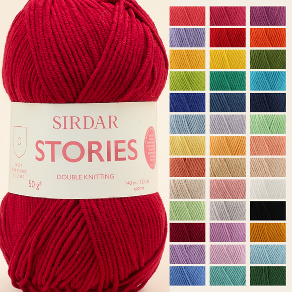 Sirdar Stories DK 50g - All Colours 