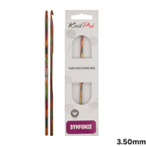 KnitPro Symfonie2 Crochet Hook 15cm: All Sizes