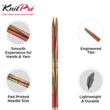 KnitPro Symfonie2 Circular Interchangeable Needles 13cm: All Sizes 
