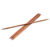 KnitPro Ginger Cubics Double Pointed Needles 15cm : All Sizes