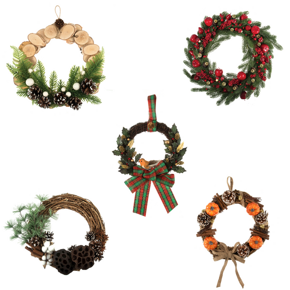 Occasions Make your own fragrant foliage wreath Kits - 6 Types Available