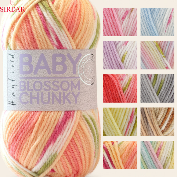 Sirdar Hayfield Baby Blossom Chunky 100g - All Colours