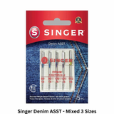 Singer Sewing Machine Needles - All Styles / Sizes