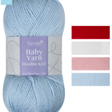 Trimits Knitting Yarn Baby DK 100g - All Shades