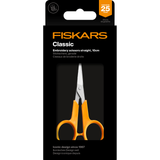 FISKARS Scissors: Classic: Embroidery Straight: 10cm