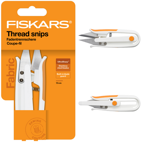Fiskars Scissors: Thread Snips: Softgrip™