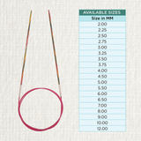 KnitPro Symfonie2 Fixed Circular Needles 80cm: All Sizes 