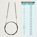 KnitPro Dreamz Fixed Circular Needles 40cm : All Sizes