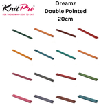 KnitPro Dreamz Double Pointed Needles 20cm : All Sizes
