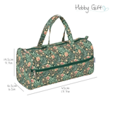 HobbyGift Morris Green Floral Knitting Bag