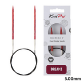 KnitPro Dreamz Fixed Circular Needles 40cm : All Sizes