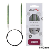 KnitPro Dreamz Fixed Circular Needles 80cm : All Sizes
