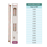 KnitPro Symfonie2 Single-Ended Needles 35cm: All Sizes