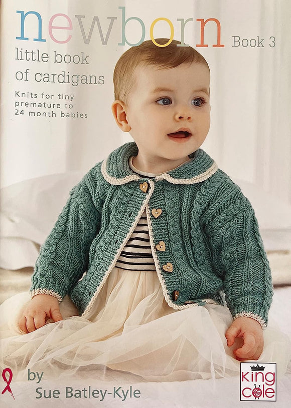 King Cole Knitting Book Newborn - Little Book of Cardigans