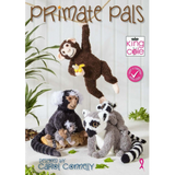 King Cole Knitting Book Primate Pals - Book 1