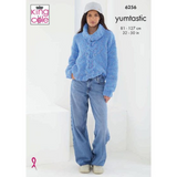 King Cole Pattern Women’s Sweaters knitted in Yumtastic 6256