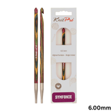 KnitPro Symfonie2 Tunisian Crochet Hook Interchangeable 15cm: All Sizes