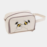 HobbyGift Crochet Bag - Zipped - Bee