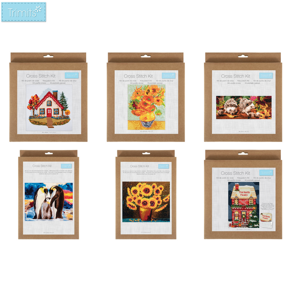 Trimits Counted Cross Stitch Kit Xmas Large