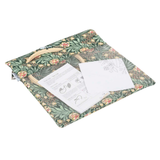 HobbyGift Morris Green Floral Project Pouch