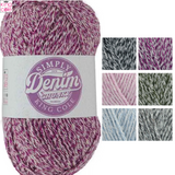 King Cole Simply Denim Chunky 100g - All Colours