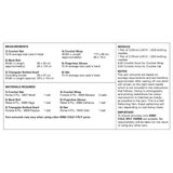 King Cole Pattern Ladies Accessories knitted and crocheted in Morse 4Ply, Rebel 4Ply and Footsie 4Ply 6347