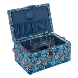 HobbyGift Sewing Box (M): Woodblock Floral