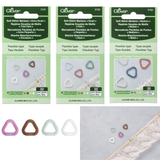 Clover Stitch Markers: Triangles