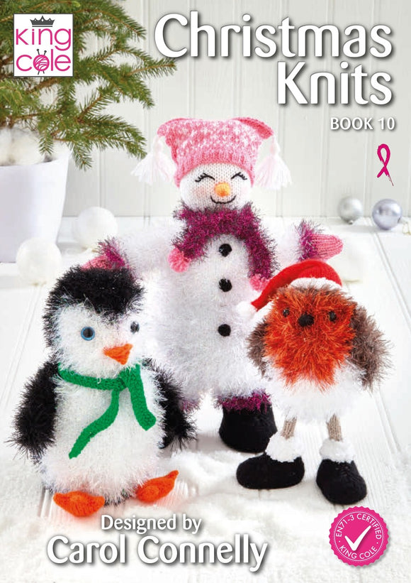 King Cole Knitting Book Christmas Knits - Book 10