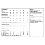 King Cole Pattern Women's Sweater and Top Crocheted in Giza Cotton 4Ply 6330