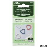 Clover Stitch Markers: Triangles