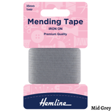 Hemline Iron-On Mending Tape: 100cm x 38mm