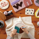 Clover Punch Needle Hoop